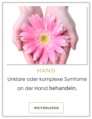 WEITERLESEN HAND Unklare oder komplexe Symtome an der Hand behandeln.